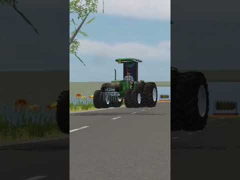 John Deere का खतरनाक मुकाबला 💥 | Indian Vehicle 3D में देखो कौन जीता!"