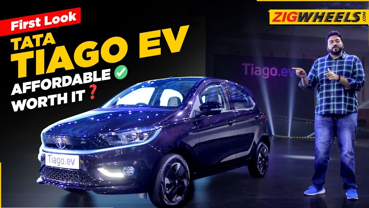 Tata Tiago EV First Look | India’s Most Affordable Electric Car!