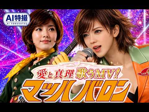 愛と眞理（牧れい）が歌う！マッハバロンMV　昭和特撮