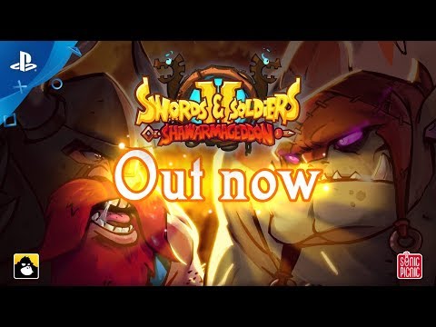 Swords and Soldiers 2 Shawarmageddon - Release Trailer | PS4