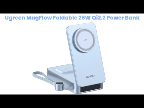 Ugreen MagFlow Foldable 25W Qi2.2 Power Bank : First Look - Review Full Specifications