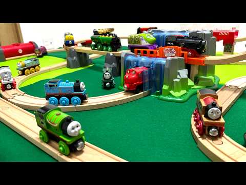 Brio & Wooden Train Thomas & Wooden Chuggington ☆ 3 courses with waterfalls