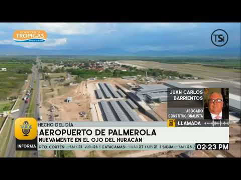 Aeropuerto de Palmerola nuevamente en el ojo del huracán