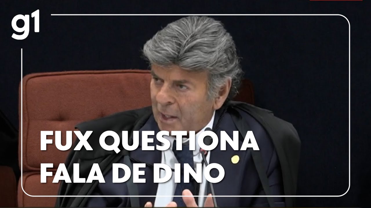 Fux questiona Moraes por ter permitido fala de Dino | GLOBONEWS