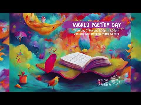 World Poetry Day 2024 - Announcement of the 2024 Local Word Writing Prize Winner.