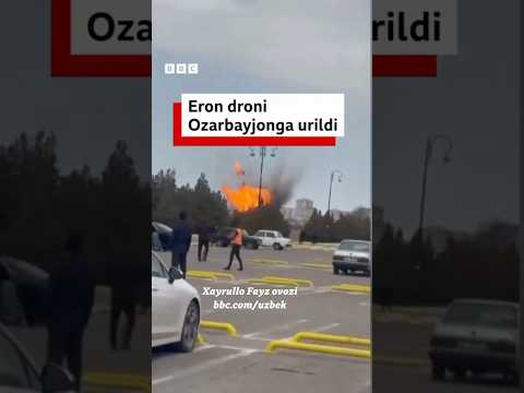 Eron droni Ozarbayjon hududiga urildi - #shorts #bbcuzbek  #yangiliklar