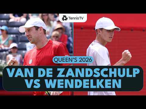 Botic van de Zandschulp Takes On Qualifier Harry Wendelken 🇬🇧 | Queen's 2026 Highlights