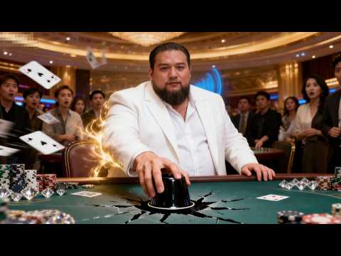 混混出老千设计陷害胖子，卻不料胖子輕輕鬆鬆将他们赢精光！#荷里活有个大老千