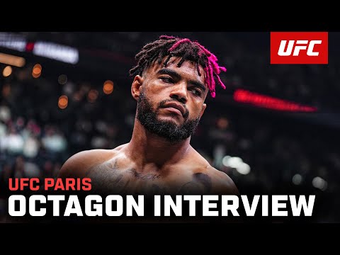 Morgan Charrière Octagon Interview | UFC Paris