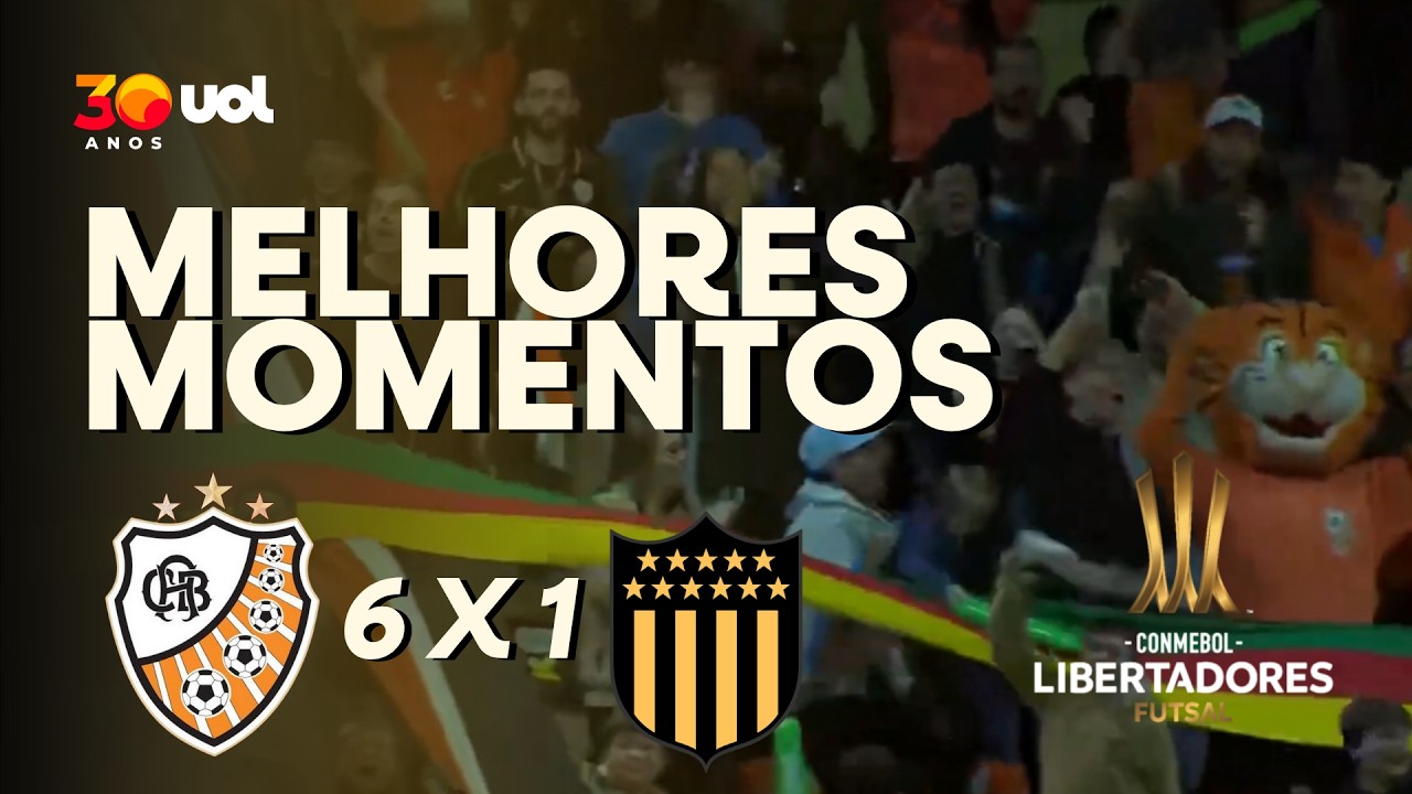 CARLOS BARBOSA 6 X 1 PEÑAROL | MELHORES MOMENTOS | FASE DE GRUPOS LIBERTADORES FUTSAL 2026
