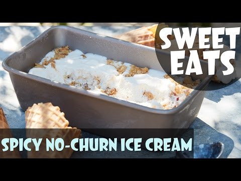 Spicy Honey-Peanut Butter Ice Cream | Food Network