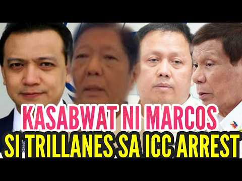 MARCOS NAKIPAGSABWATAN KAY TRILLANES PARA SA ICC ARREST NI DUTERTE II ZALDY CO TAGA-ABOT NG MALETA