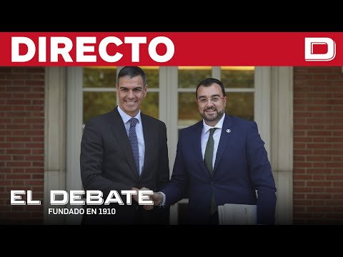 DIRECTO | El presidente de Asturias comparece tras su reunión con Pedro Sánchez