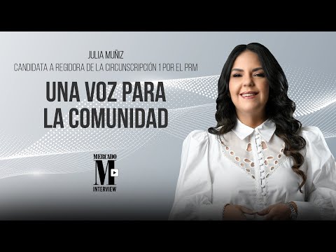 Julia Muñiz. Una voz para la comunidad