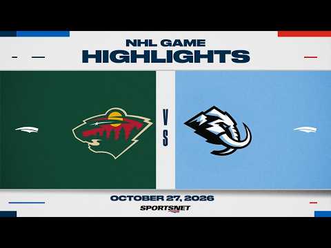 NHL 하이라이트 | 와일드 대 매머드 - 2026년 10월 28일