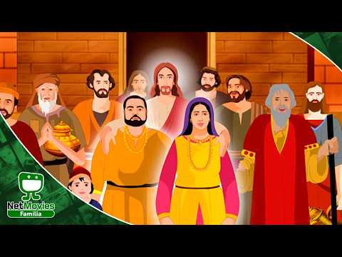 Jesus para Crianças - Ep. 07 - Cura na Casa de Pedro | NetMovies Família👪
