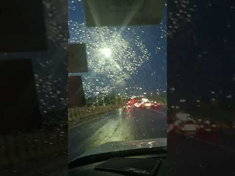ye barsaat bhi kab thame kon jaane 🥰⛈️🌩️ #weather #romantic #mansoon #rain #longdrive 🥰
