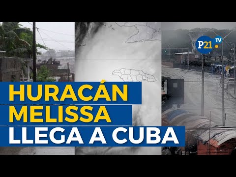 Huracán MELISSA llega a Cuba tras golpear Jamaica