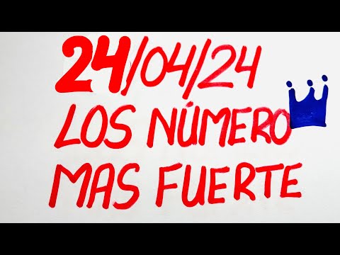 LOS NÚMEROS DE ESTE MES HOY 15 DE ABRIL DE 2024