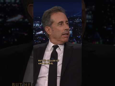 #JerrySeinfeld shares how he got #HughGrant to play Tony the Tiger in his new movie Unfrosted