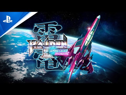 Raiden III x Mikado Maniax - Announcement Trailer | PS5 & PS4 Games