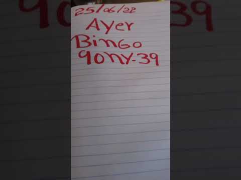 bingazo palé lotería indicada 3526 ganamas y Bingo tica 34