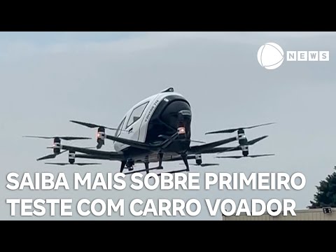 Saiba mais sobre primeiro teste de 'carro voador' no Brasil