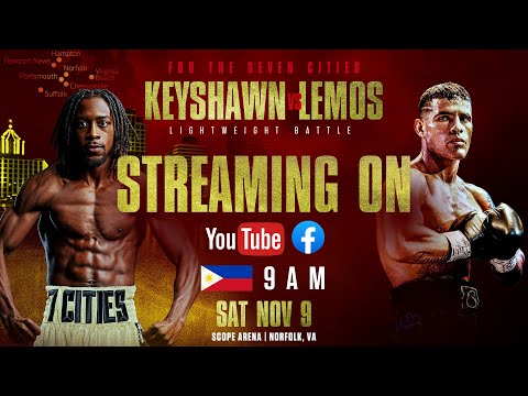 Keyshawn Davis vs Gustavo Lemos | INTERNATIONAL STREAM