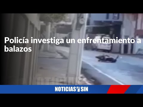 Policía investiga un enfrentamiento a balazos