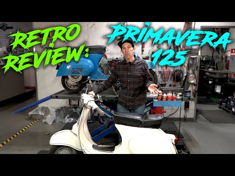 A Retro Scooter Review: The original Vespa Primavera 125 Smallframe