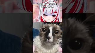 AI Girl Reacts to the Wake Up Cat Meme