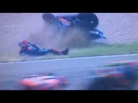 Quartararo Crash-German grand prix(MotoGp 2019)