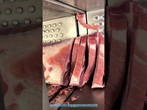 기계에 휘감긴 갈비살: 한 <strong>번에</strong> 잘리는 맛의 비밀