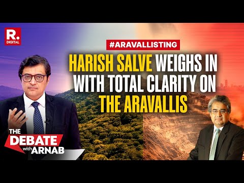 Aravalli Mining LIVE: Top Jurist Harish Salve On Way Forward As Aravalli Reality Tumbles In Sting Op
