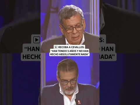 CHOQUE TENSO ENTRE JOSÉ RECOBA Y HERNANDO CEVALLOS | Trome