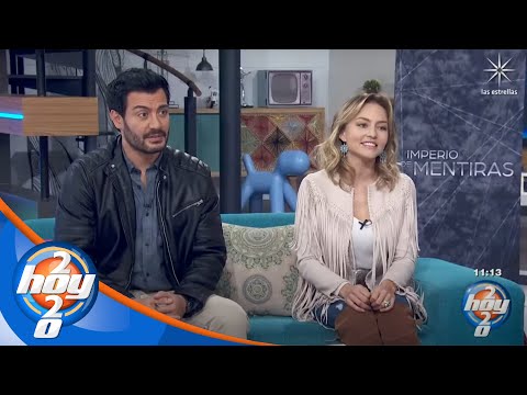 Angelique Boyer y Andrés Palacios alistan sorpresa en #ImperioDeMentiras | Hoy