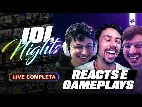 Live completa: React CBLOW | IDL NIGHTS | ILHA DAS LENDAS