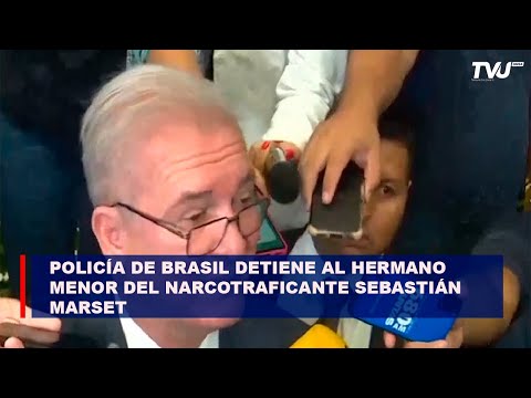 Policía de Brasil detiene al hermano menor del narcotraficante Sebastián Marset