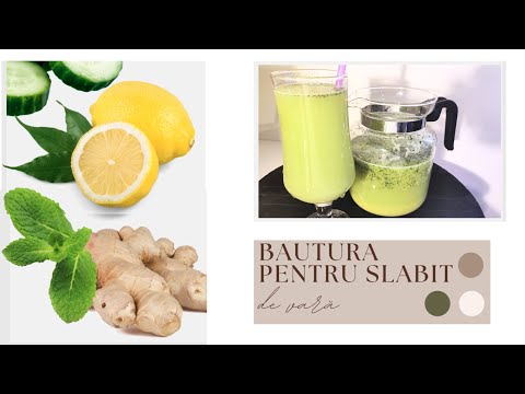 Rețeta Secretă pentru Slăbit și Detoxifiere: Băutura Minune cu Ghimbir, Lămâie și Castravete!