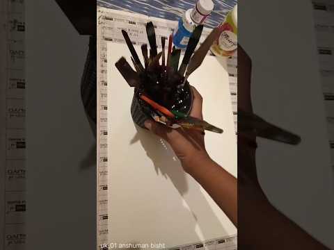 draw a beautiful scenery and winter ❄️ scenery