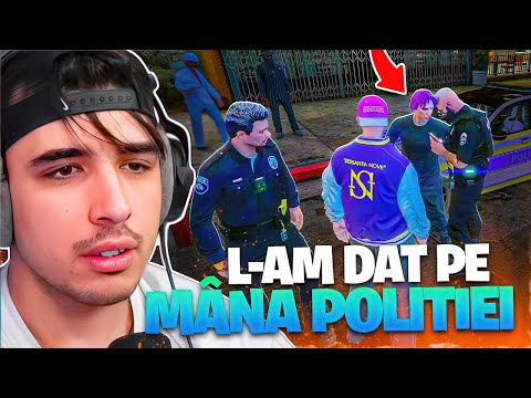 L-am DAT pe PRIETENUL MEU la POLITIE🚔🤣 | AMASICO GTA 5 RP | UNCUT