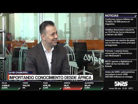 Daniel Bolla |IMPORTANDO CONOCIMIENTO DESDE ÁFRICA  | 5DIAS NETWORK | 5díasTV