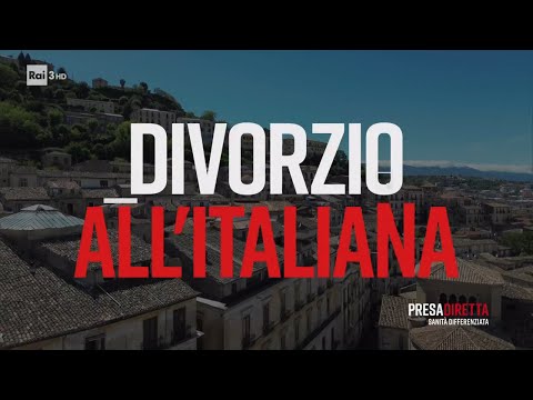 Divorzio all'italiana - PresaDiretta 15/09/2024