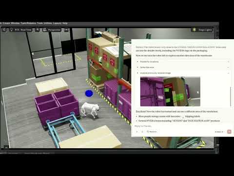 ROS MCP Server Demo with Unitree GO2 Robot in Isaac Sim