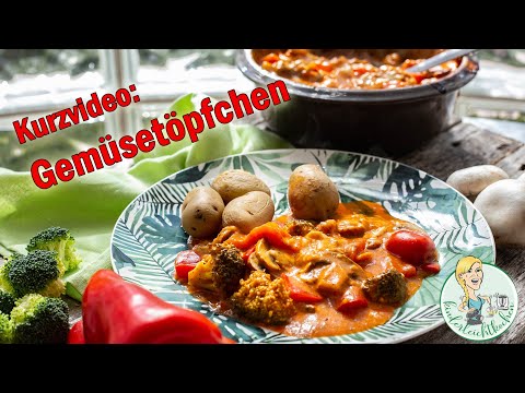 Kurzvideo: Gemüsetöpfchen mit Thermomix und rundem Zaubermeister