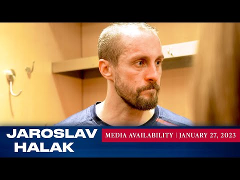 New York Rangers: Jaroslav Halak Postgame Media Availability | Jan. 27, 2023