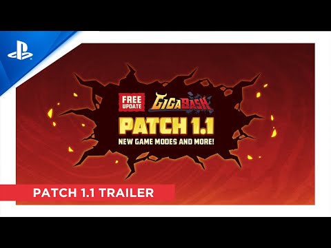 GigaBash - Patch 1.1 Trailer | PS5 & PS4 Games