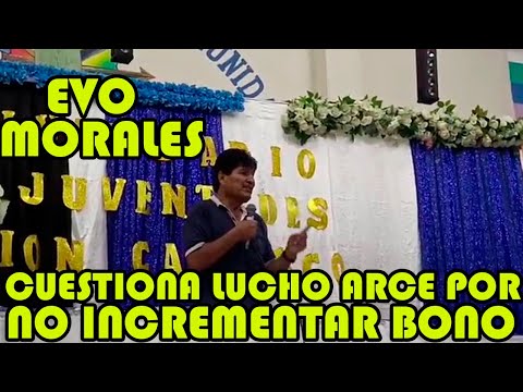 EVO MORALES PARTICIPA DEL ANIVERSARIO DE JUVENTUDES DE FEDERACIÓN CARRASCO..