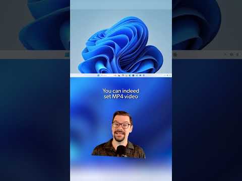 Video wallpaper is back in Windows
