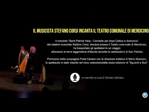 Il Musicista Stefano Corsi incanta il Teatro Comunale di Mendicino